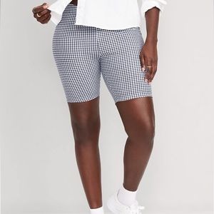 NWT old navy high waisted bike shorts
